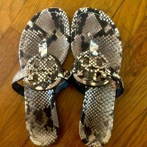 Tory Burch size 8.5 Miller sandals.